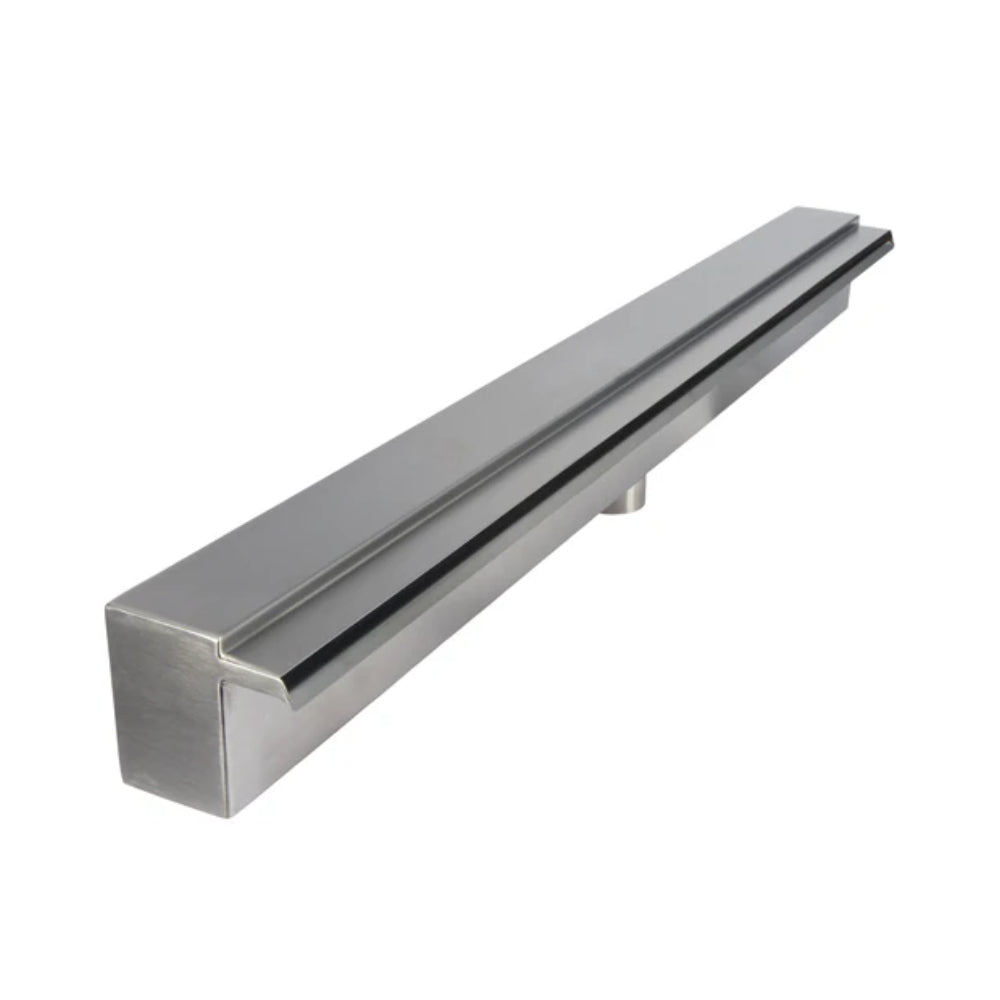 PondMAX Stainless Steel Acrylic Waterwall - 1200MM | 30MM Lip