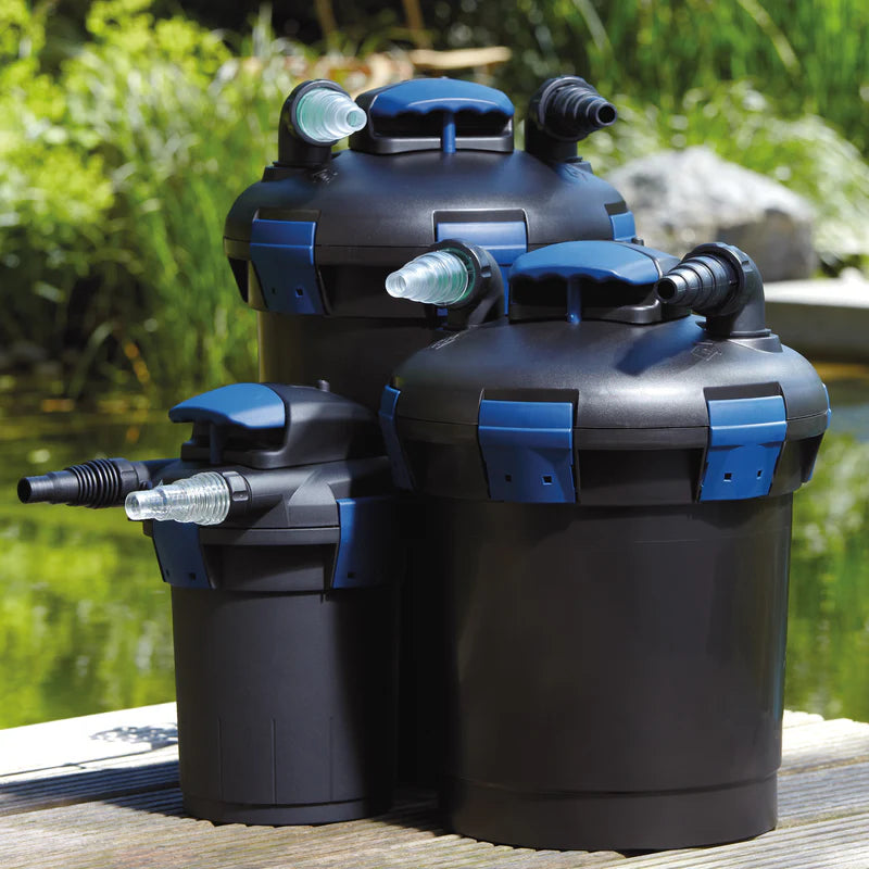 OASE BioPress Set 10000 Pressure Filter Set with Pump & UVC | 10000L Pond Capacity
