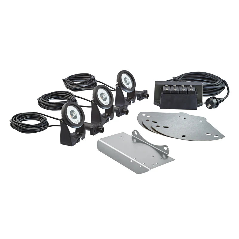 OASE LED Floating Lighting Set White - Pond Fountain LED Light Kit 3 x 580LM