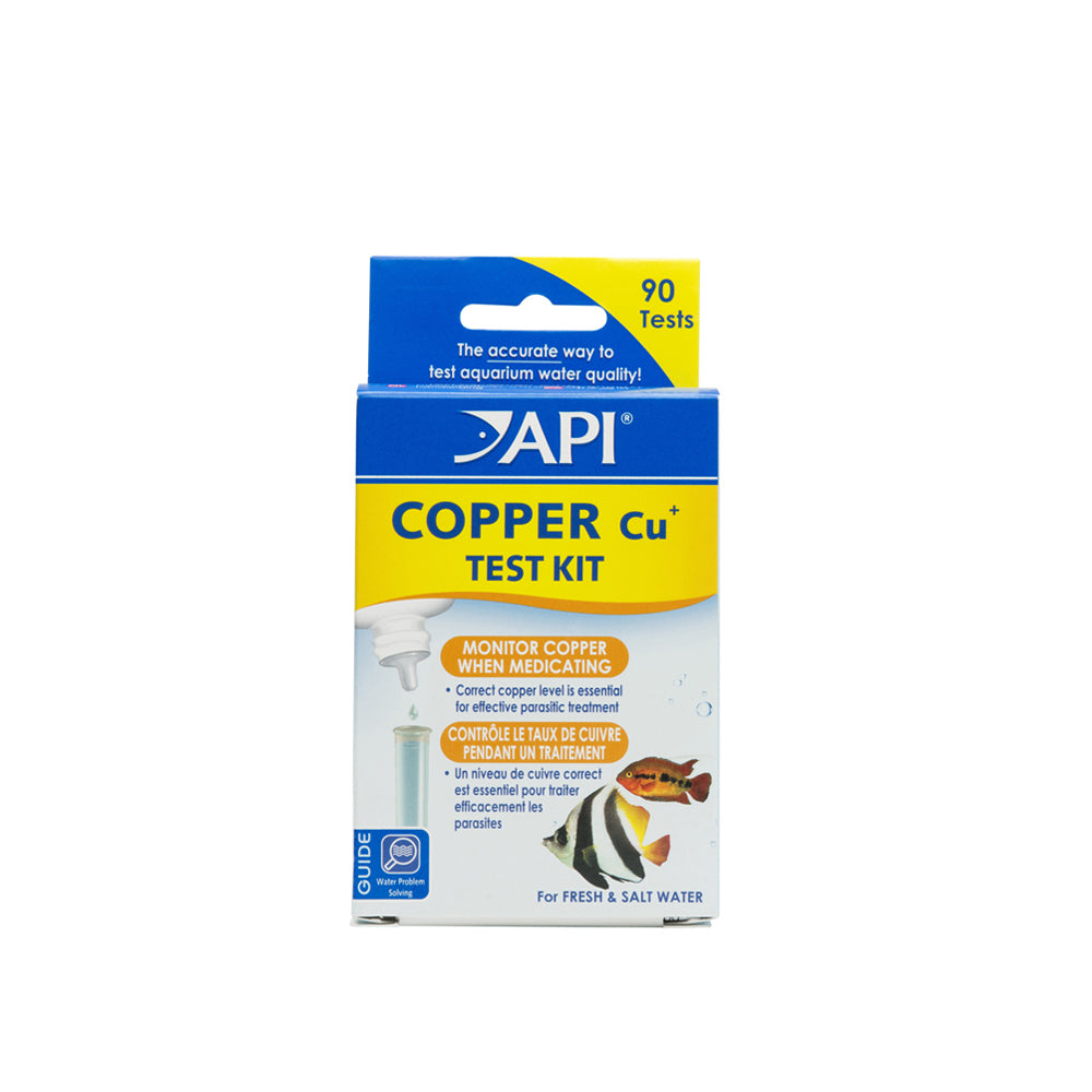 API Copper (cu) Test Kit - 90 Tests | Suitable for Fresh & Saltwater