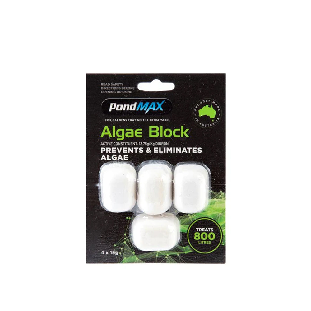 PondMAX Algae Block - 4 x 15G | Treats 800L