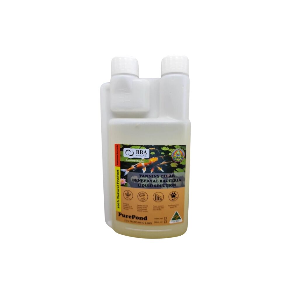 BBA PurePond Tannins Clear Beneficial Bacteria