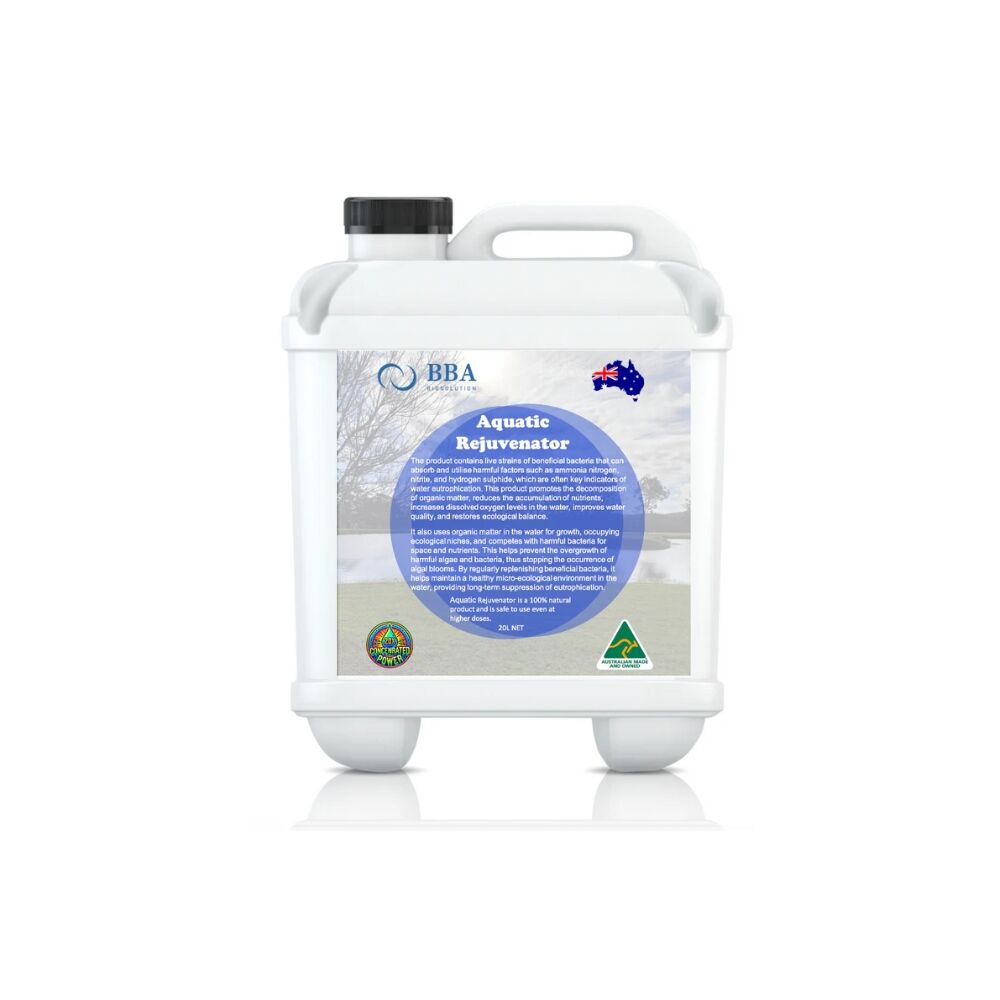 BBA Aquatic Rejuvenator Freshwater Liquid Solution - 5L / 20L