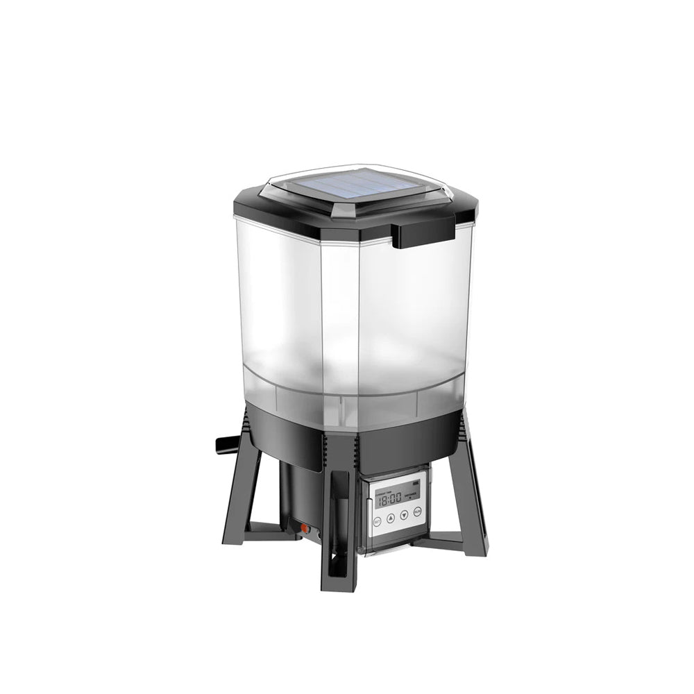 PondMAX Solar Automatic Fish Feeder - 6L Capacity