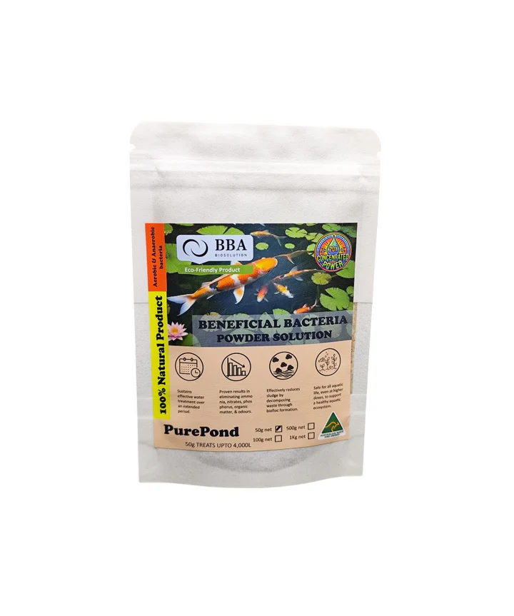 BBA PurePond Powder Beneficial Bacteria Solution