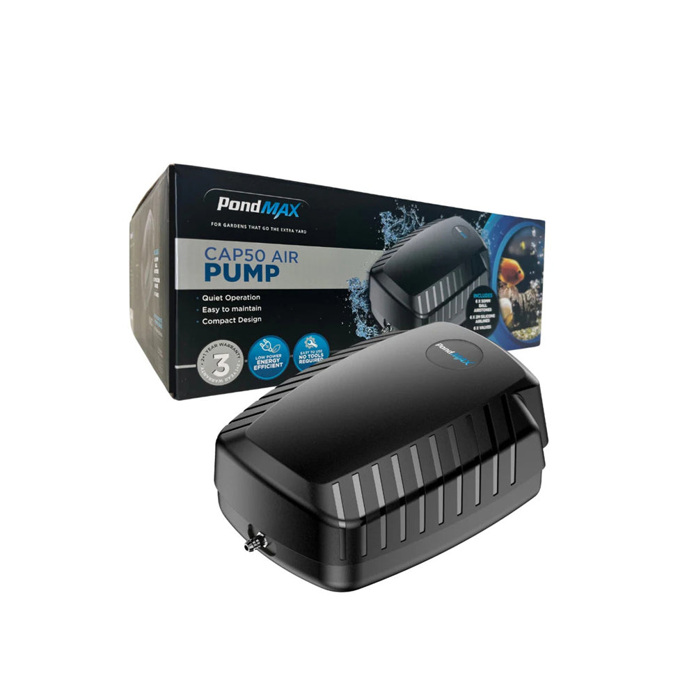 PondMAX Air Pump - CAP50 | Flow Rate 30 L/Min | 1-6 Outlet