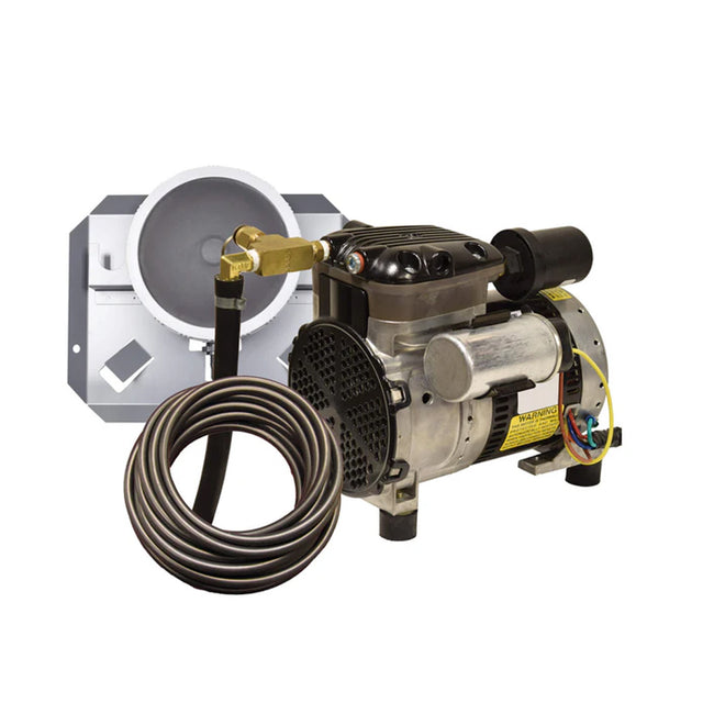 PondMAX SubAir Aeration System 4000 Set 1 with Sound Shield - 1/4HP | 1 Diffuser | Ponds up to 1 Acre
