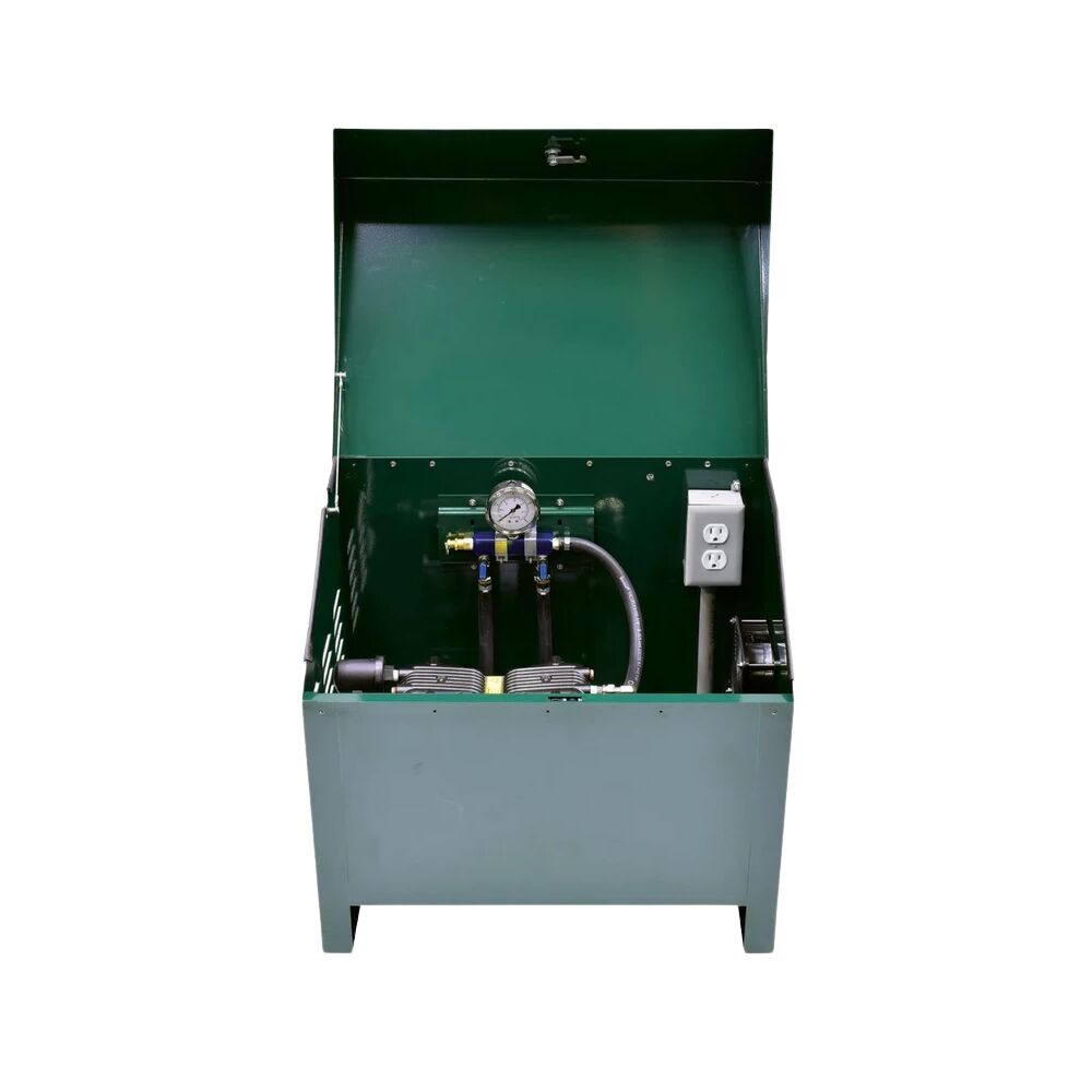 PondMAX SubAir Deluxe Aeration System 4000 with Sound Shield - 1/4HP | Deluxe Locking Cabinet | Ponds up to 2 Acres