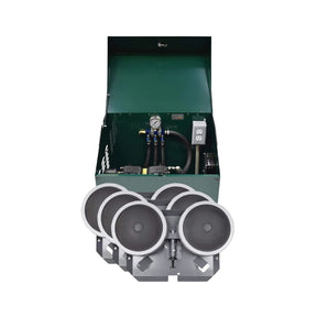 PondMAX SubAir Deluxe Aeration Station 12000 - 1/2HP | 3 Diffusers | Deluxe Locking Cabinet | Ponds up to 3 Acres