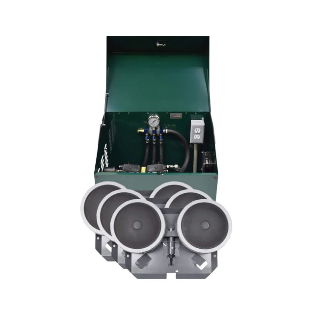 PondMAX SubAir Deluxe Aeration Station 12000 - 1/2HP | 3 Diffusers | Deluxe Locking Cabinet | Ponds up to 3 Acres