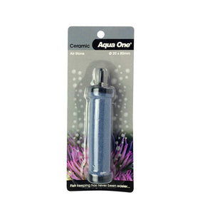 Aqua One Ceramic Air Stone - 20MM x 80MM | Aquarium | Fish Tank