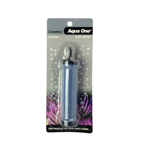 Aqua One Ceramic Air Stone - 20MM x 80MM | Aquarium | Fish Tank