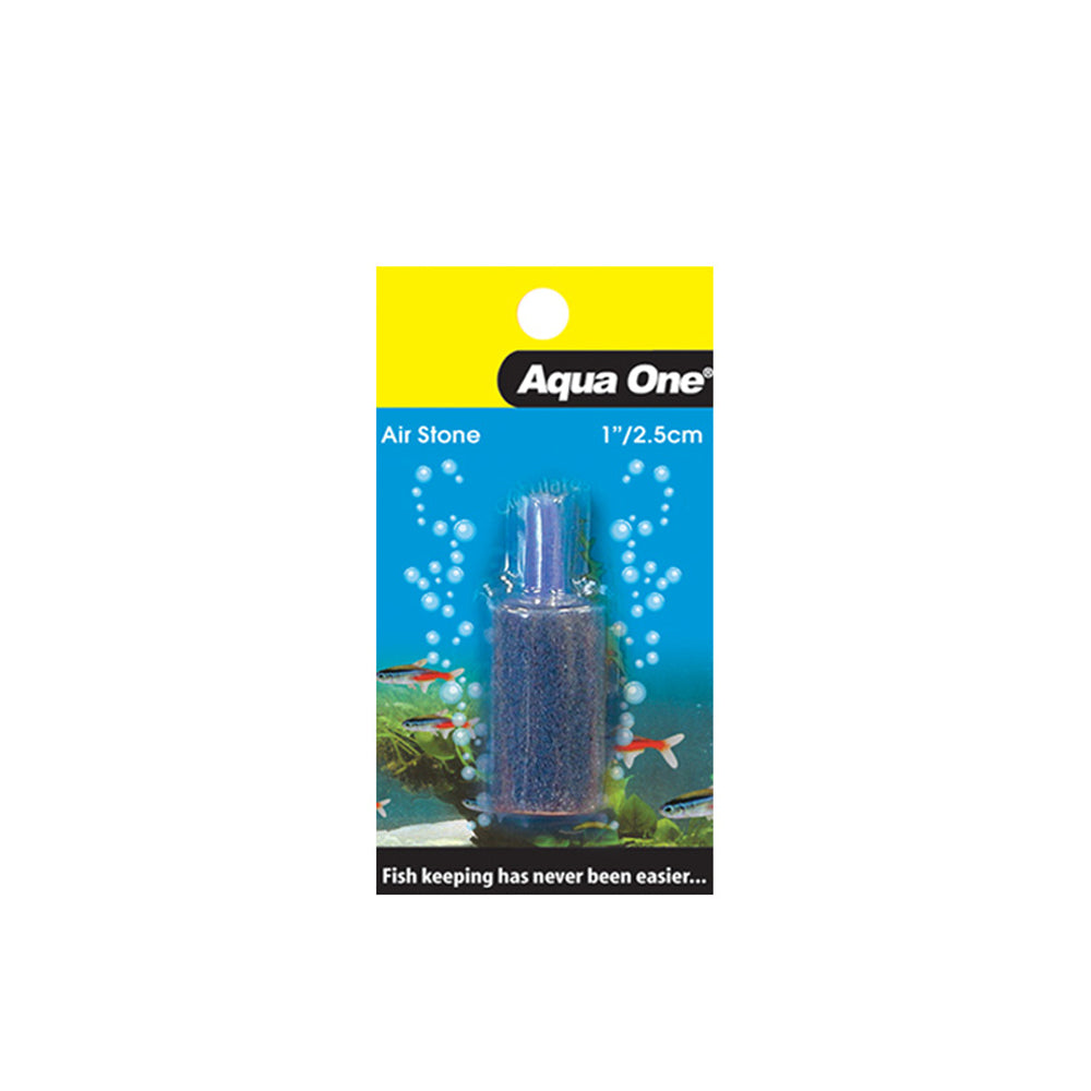Aqua One CYL Carded Airstone - 2.5CM | Aquarium | Fish Tank