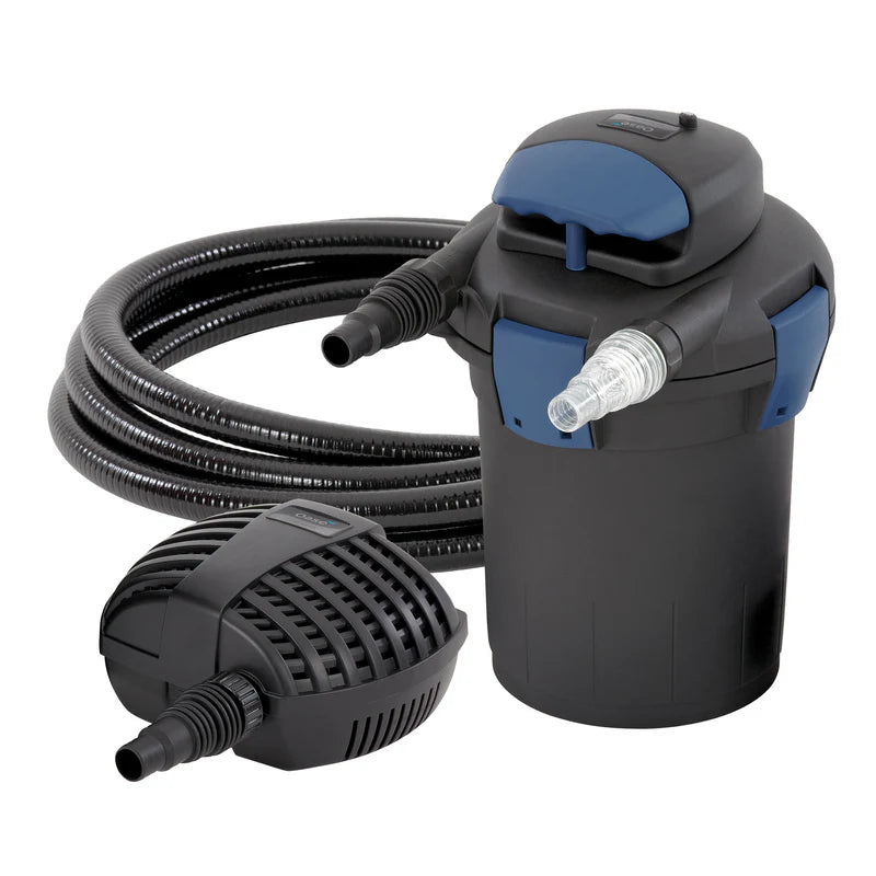 OASE BioPress Set 6000 Pressure Filter Set with Pump & UVC | 6000L Pond Capacity