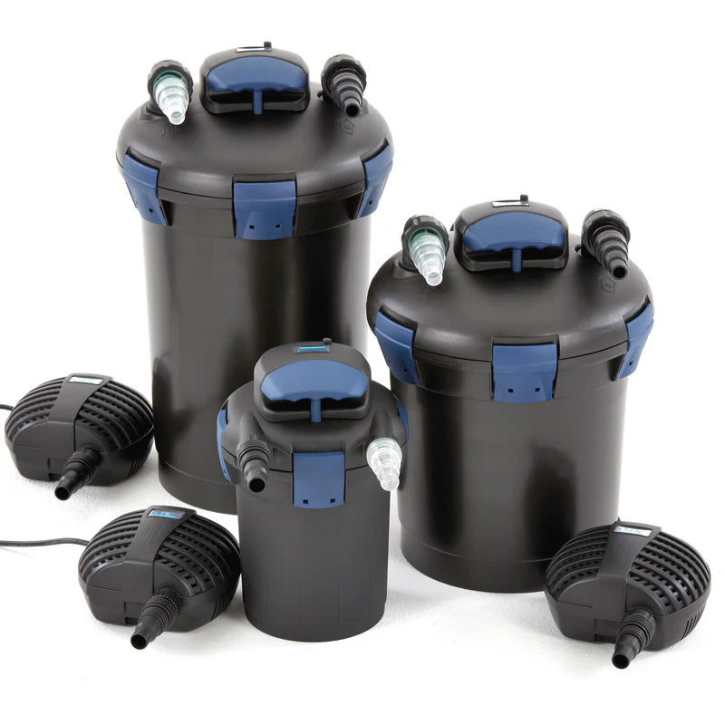 OASE BioPress Set 10000 Pressure Filter Set with Pump & UVC | 10000L Pond Capacity