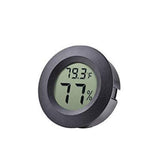 Mini Round Digital Hygrometer & Thermometer | Temp & Humidity Monitor