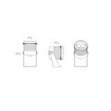 Fontana Compact 316 Stainless Steel RGB LED Light - XL300 | 12.5W | 12 - 24V | IP68