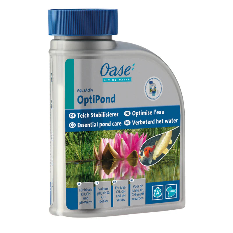 OASE AquaActiv OptiPond - 500ML | Pond Water Stabiliser