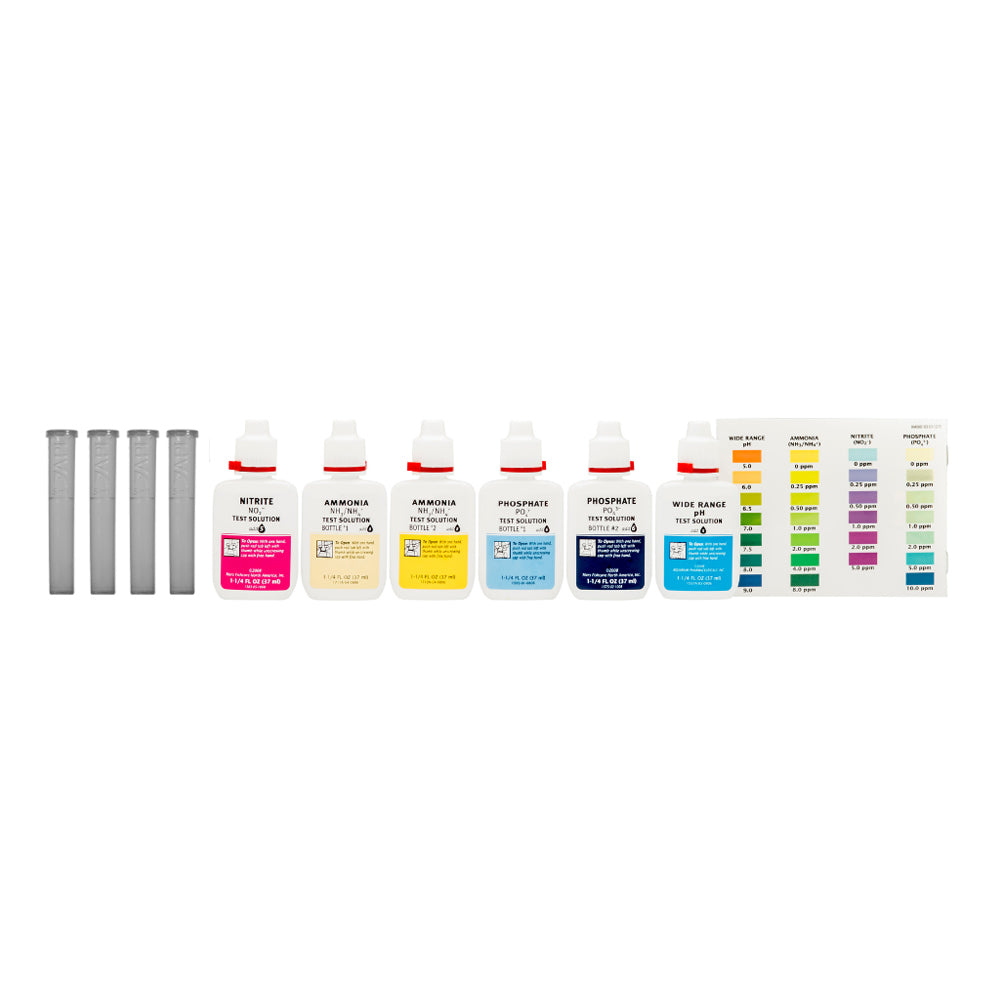 API Pond Master Test Kit - 500 Tests | Tests for pH, Ammonia, Nitrite, & Phosphate