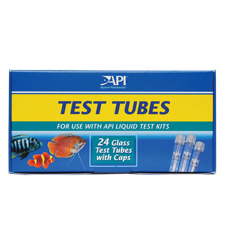 API Test Tubes - Box of 24 | For use with API Liquid Test Kits