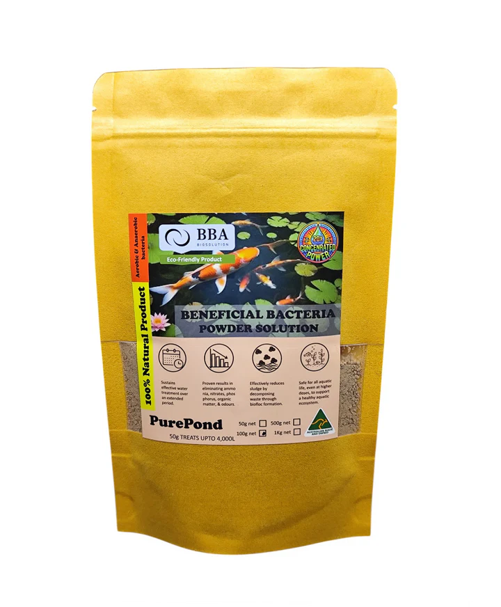 BBA PurePond Powder Beneficial Bacteria Solution