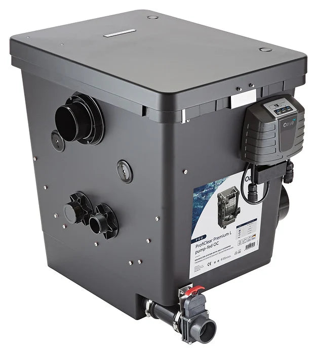 OASE ProfiClear Premium DF-L Pump-Fed OC Drum Filter | 260000L Pond Capacity