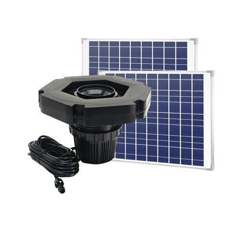 PondMAX 18V DC Solar Fountain Water Pump w/ Solar Panel - PS10000 | 10000 L/H | 60W